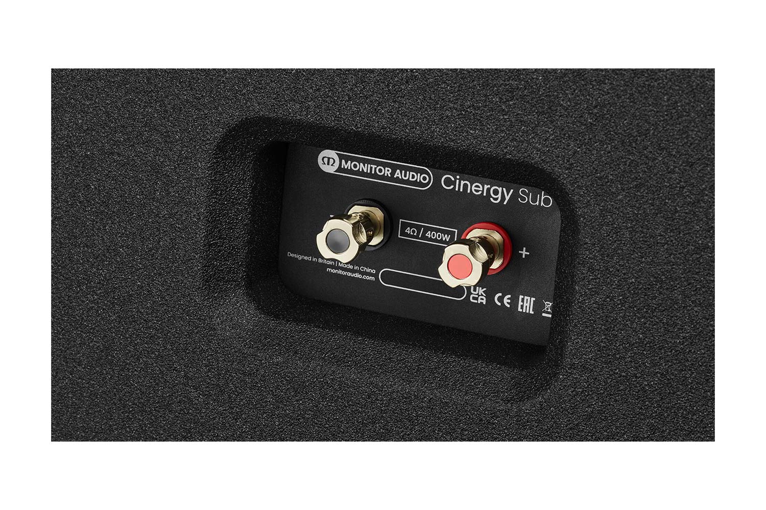 Monitor Audio Cinergy Sub15 Subwoofer anschlüsse