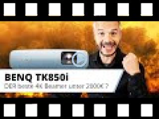 Unser bester 4K Beamer unter 2000 € im Test - BenQ TK850i 4K Beamer mit Android TV