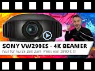 3990 Euro: Nativer 4K Projektor von Sony: VPL-VW290ES - Der bildgewaltige Einstieg in die Beamer Oberklasse