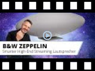 B&W Zeppelin. Smarter Streaming Lautsprecher mit druckvollem Sound im neuen Design.