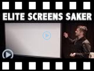 Motorleinwand Elite Screens Saker Max White Test