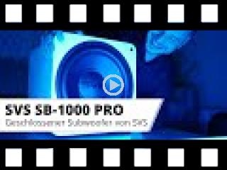Vorstellung SVS SB-1000 Pro Subwoofer - Stark verbesserter geschlossener Subwoofer im Test