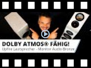 Monitor Audio Bronze AMS Vorstellung - Dolby Atmos Upfire / Aufsatz-Lautsprecher