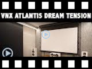 Motorleinwand VnX Atlantis Dream Tension - Test, Vorstellung der gespannten Beamerleinwand