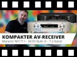 Marantz NR1711 - kompakter 7.2  Netzwerk AV Receiver mit Vollausstattung