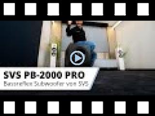 Vorstellung SVS PB-2000 Pro Bassreflex Subwoofer mit App-Steuerung