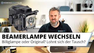 Beamer Lampe wechseln - Originallampe oder Nachbau? Oder lieber gleich einen neuen Projektor ;)