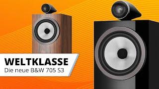 Test Bowers & Wilkins 705 S3 Der beste Regallautsprecher 2022? Edles Design und High End Technik
