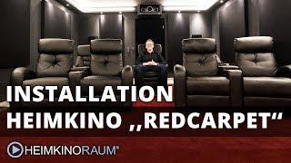 Heimkino ’’RED CARPET’’ – made by HEIMKINORAUM Stuttgart