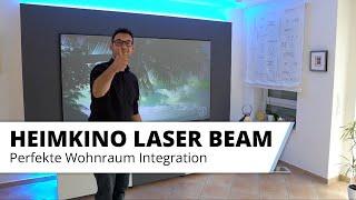 Heimkino Laser Beam. Unsichtbare Technik. Perfekte Wohnraum Integration