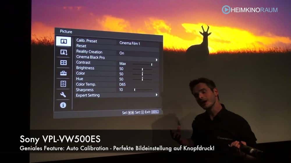 Sony VPL-VW500 Kurzvorstellung IFA2013