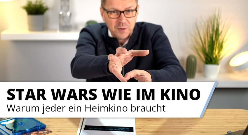 Star Wars muss auf die Leinwand im Heimkino!