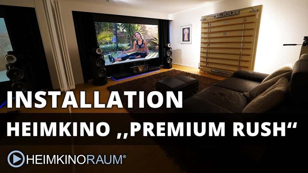Heimkino "Premium Rush" - made by HEIMKINORAUM Regensburg
