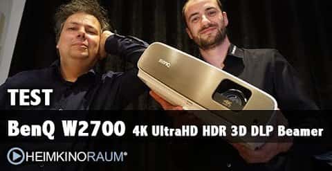 Megatest: BENQ W2700 4K UltraHD HDR 3D Beamer