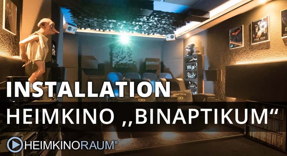 Heimkino "BINAPTIKUM 4K" - made by HEIMKINORAUM Mannheim