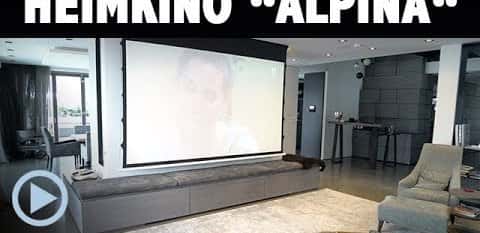 Heimkino Alpina - made bei HEIMKINORAUM München