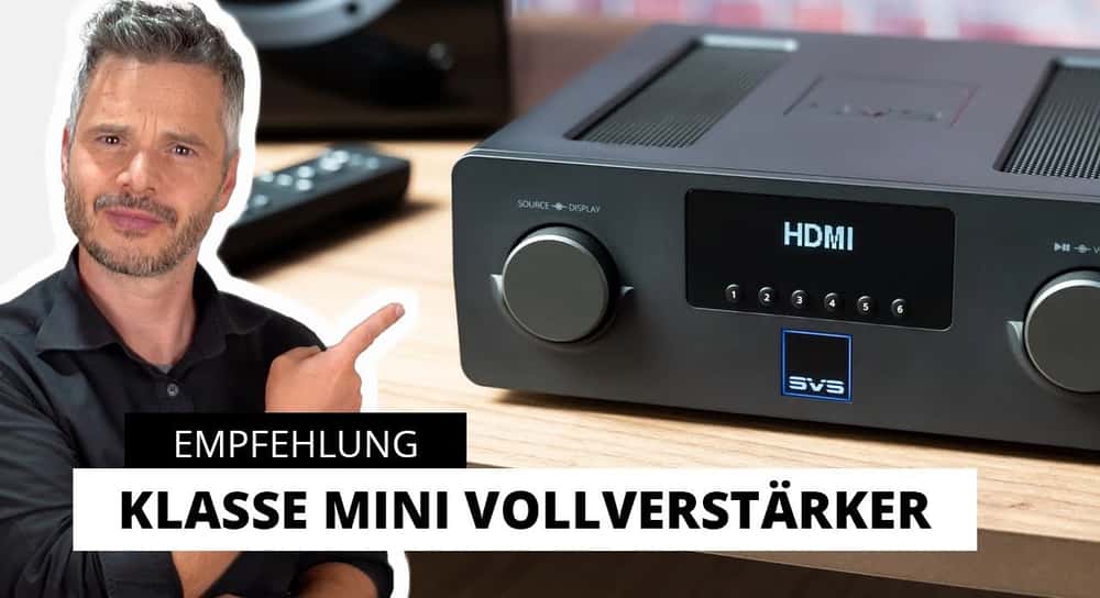 SVS Prime Wireless Pro SoundBase Streaming Stereo Verstärker Video