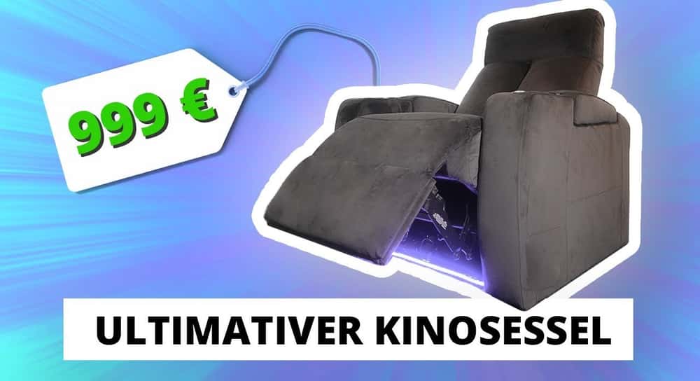 Zinea Action Kinosessel Video