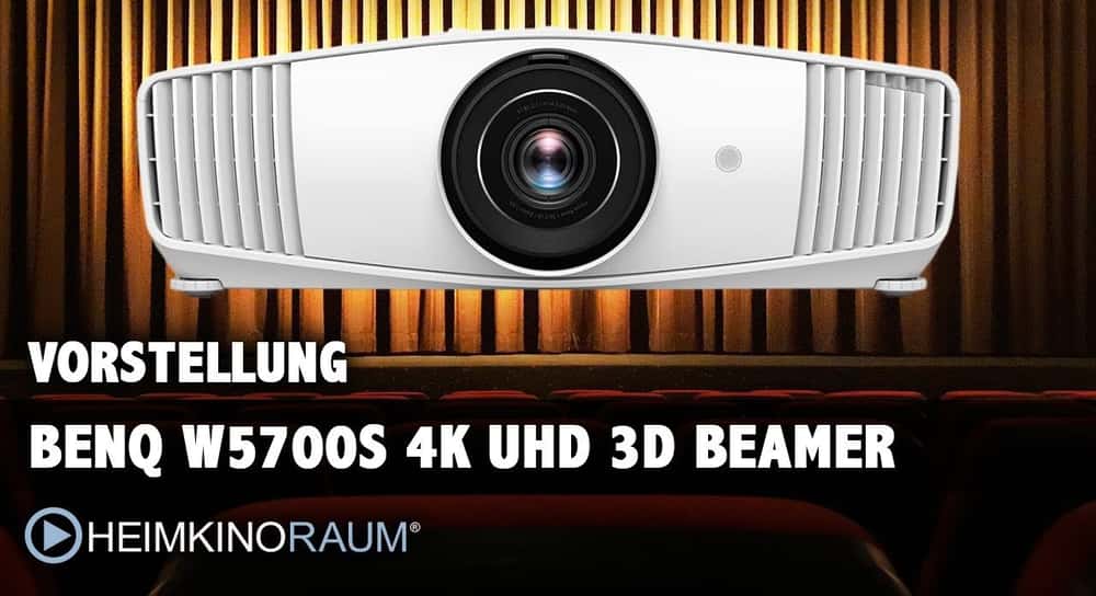 Vorstellung BenQ W5700S 4K UHD 3D Beamer - Der Beamer fürs Wohnzimmer Kino