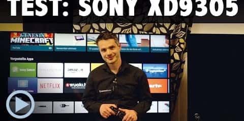 Im Test: Sony 65XD9305 - 55XD9305 4K UHD Fenseher XD93
