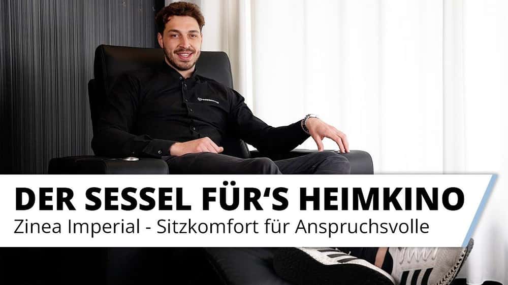 Zinea Imperial Kinosessel Video