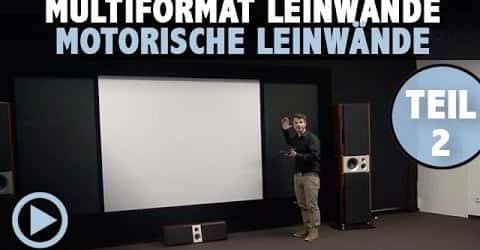 Multiformat Leinwände Teil 2 - Motorleinwand VnX ATLANTIS Dream