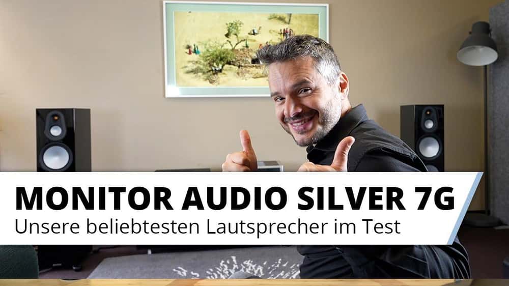Monitor Audio Silver Cinema 300 7G W15 - 5.1 Set - Hochglanz schwarz Video