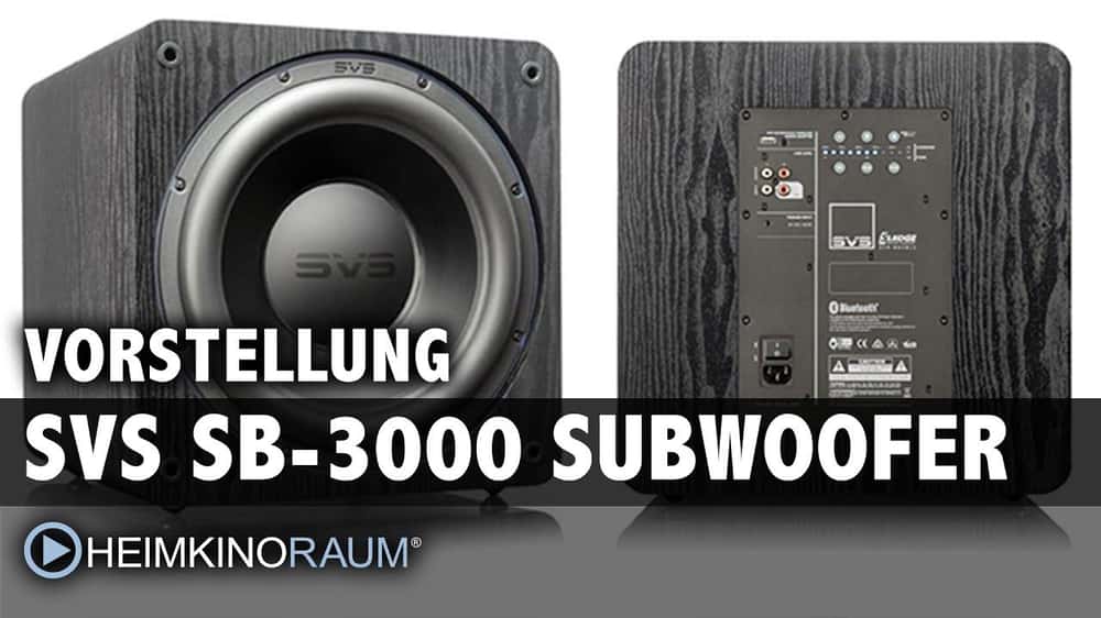 Vorstellung: SVS SB-3000 Subwoofer mit App-Steuerung