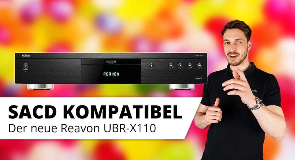 Reavon UBR-X110 - Musik in höchster Qualität geniessen dank SACD Kompatibilität
