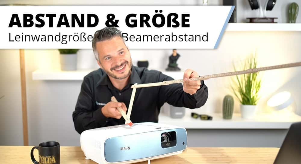 Ideale Leinwandgröße, Bildbreite, Bildgröße und Beamerabstand ganz einfach berechnen.