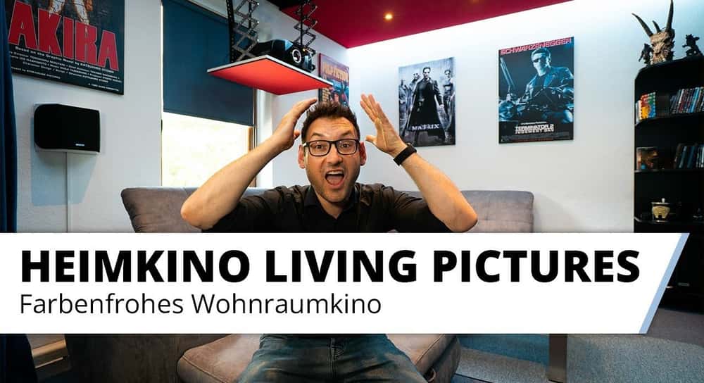 Heimkino Living Pictures - es muß nicht immer schwarz sein! HEIMKINORAUM Stuttgart