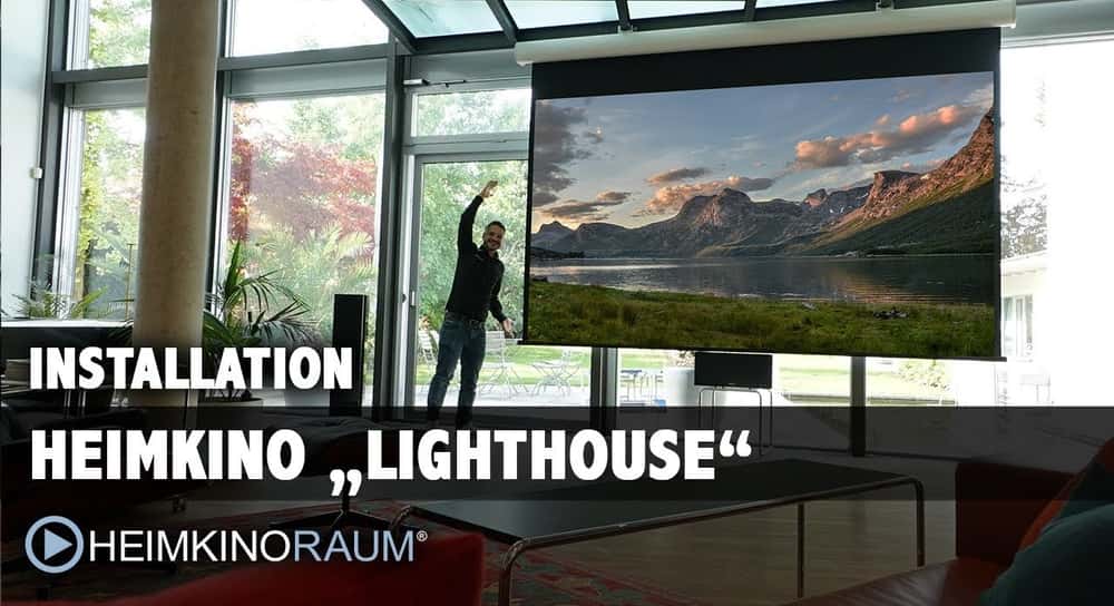 Heimkino "LightHouse" - Wohnzimmer Kino made by HEIMKINORAUM München