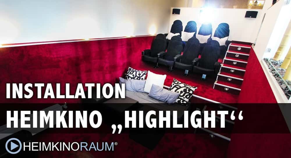 Heimkino "Highlight" - made by HEIMKINORAUM Stuttgart