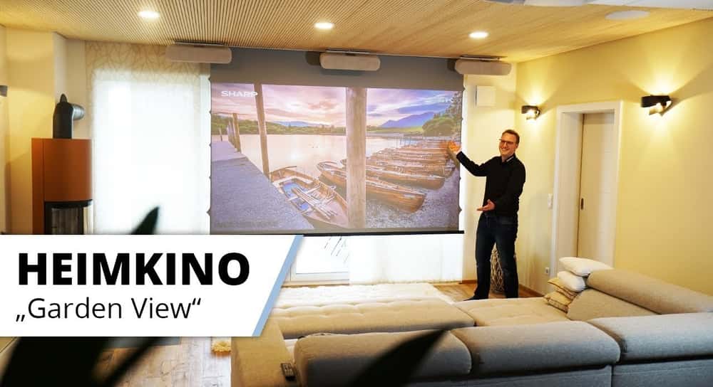Heimkino "Garden View" - made by HEIMKINORAUM Stuttgart