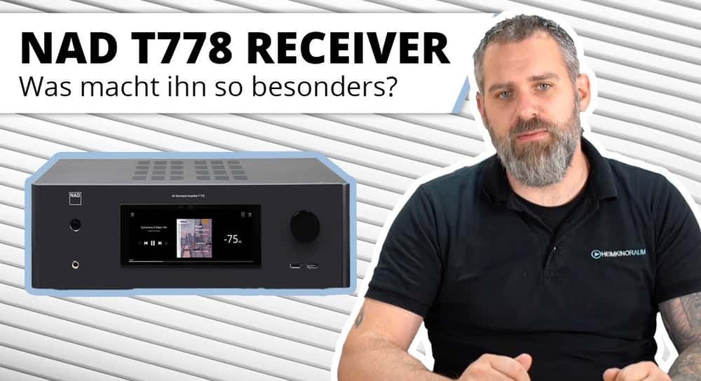 Warum wir den NAD T778 AV-Receiver so lieben!