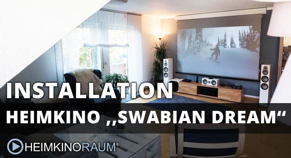 Heimkino "SWABIAN DREAM" - made by HEIMKINORAUM Stuttgart
