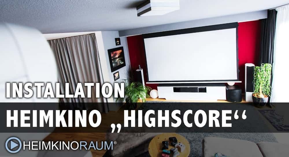Das GAMER HEIMKINO "HIGHSCORE" made by HEIMKINORAUM Stuttgart