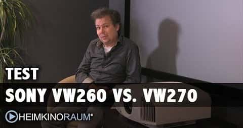 4K Beamer Vergleich Teil 2: Sony VPL-VW260ES und VW270ES