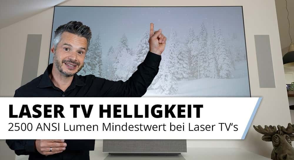 Helligkeit bei Laser TV's. Wie viel ANSI Lumen braucht man um auch tagsüber ein gutes Bild zu haben?