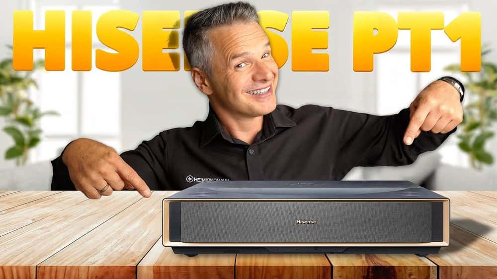B-Ware: Hisense PT1 TriChroma 4K Ultra HD Laser TV   Video