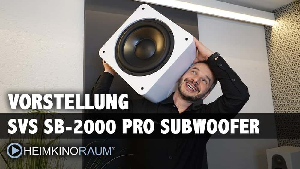 Sennheiser Ambeo Soundbar Max und SVS SB-2000 Pro Subwoofer - Esche schwarz Video