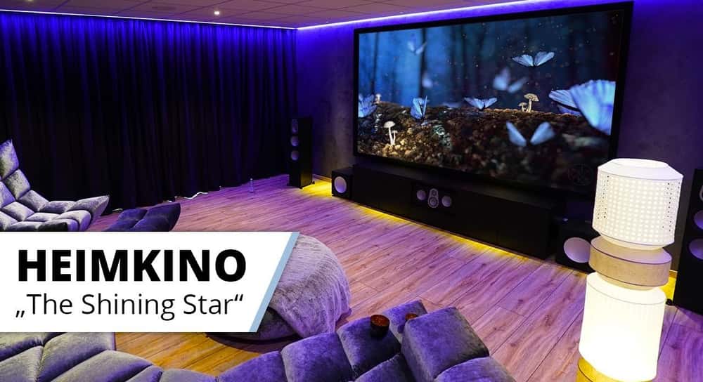 Heimkino "The Shining Star" - made by HEIMKINORAUM Stuttgart