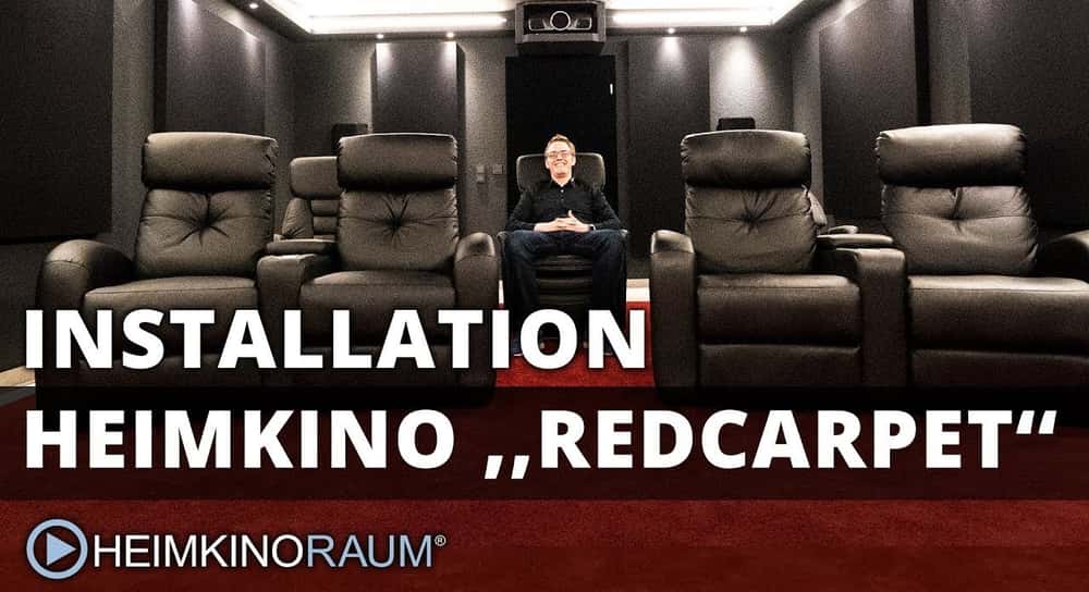 Heimkino RED CARPET - made by HEIMKINORAUM Stuttgart