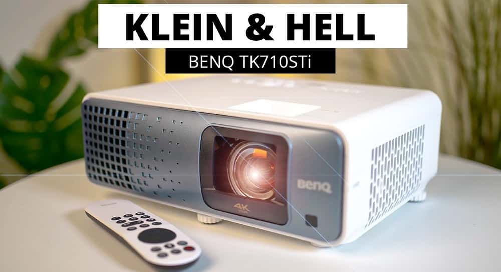 Klein, aber oho! BenQ 4K Kurzdistanzbeamer TK710STi