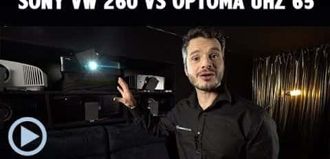 4K Duell: Sony VW260 vs Optoma UHZ65