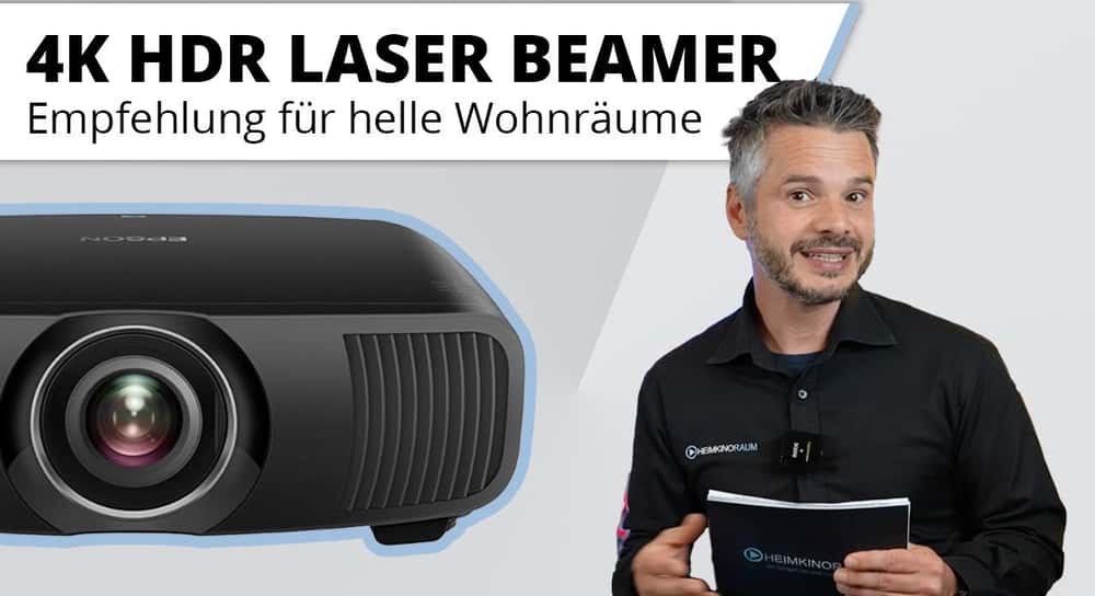 Epson EH-LS12000B - Laser 4K UltraHD HDR Beamer - HEIMKINORAUM Edition Video
