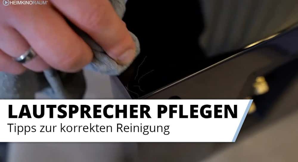 Lautsprecher richtig pflegen und reinigen, Kratzer entfernen, Fehler vermeiden.