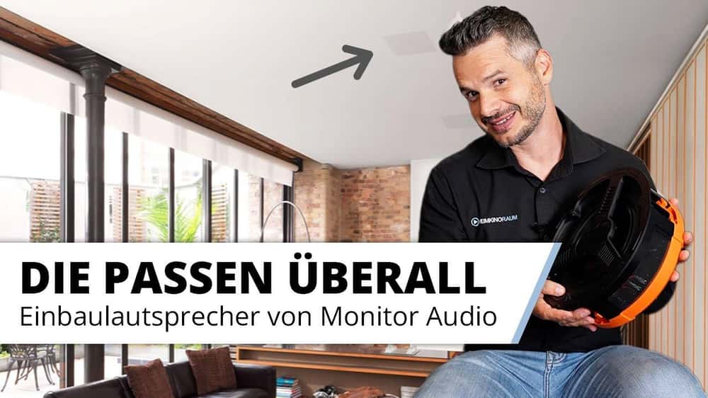 Einbaulautsprecher für alle Anwendungen von Monitor Audio. Heimkino, Wohnraum, Outdoor, Musik, Bad