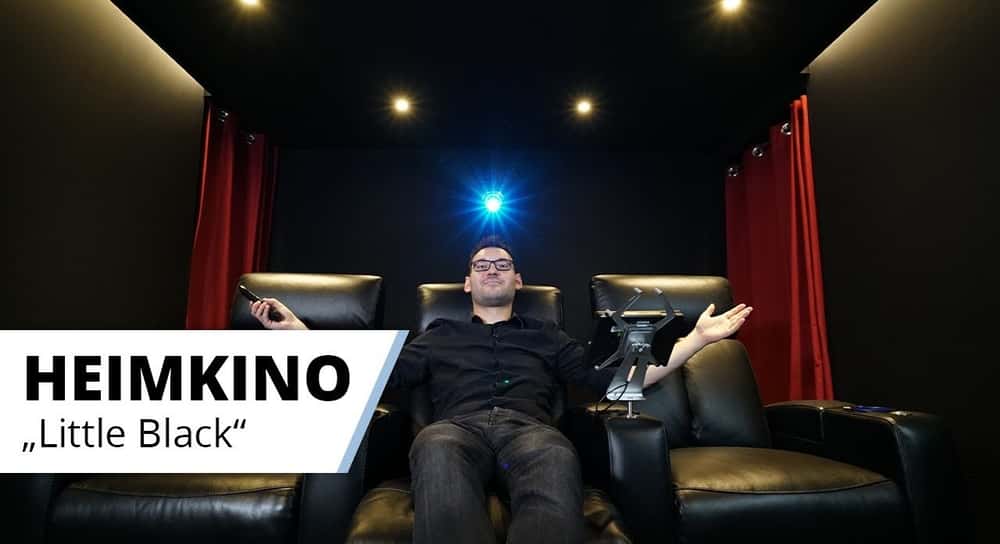 Heimkino "Little Black" - made by HEIMKINORAUM Mannheim