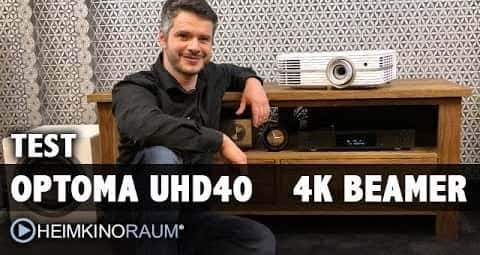 Test: Optoma UHD40 4K Beamer mit HDR für unter 1.500 Euro